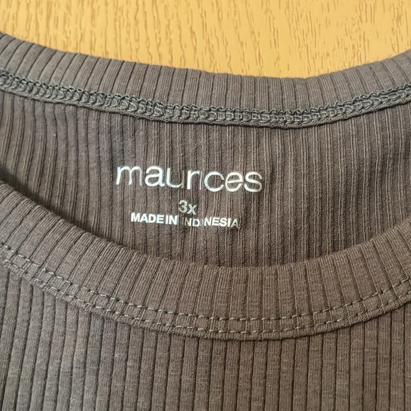 New Olive Green Top from Maurices - Picture 3 of 6